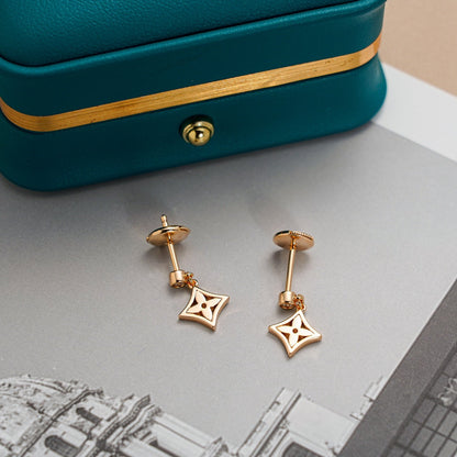 [AURORA]STAR EARRINGS GOLD
