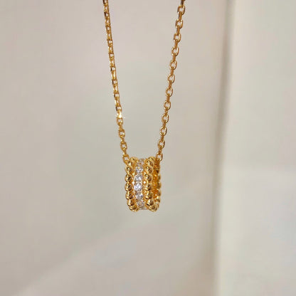 [basloveJW]PERLEE DIAMANT-HALSKETTE 