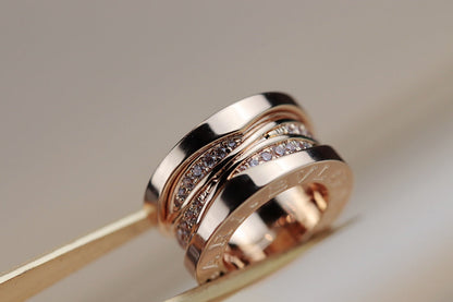 [AURORA]ZERO 1 PINK GOLD DIAMOND NECKLACE