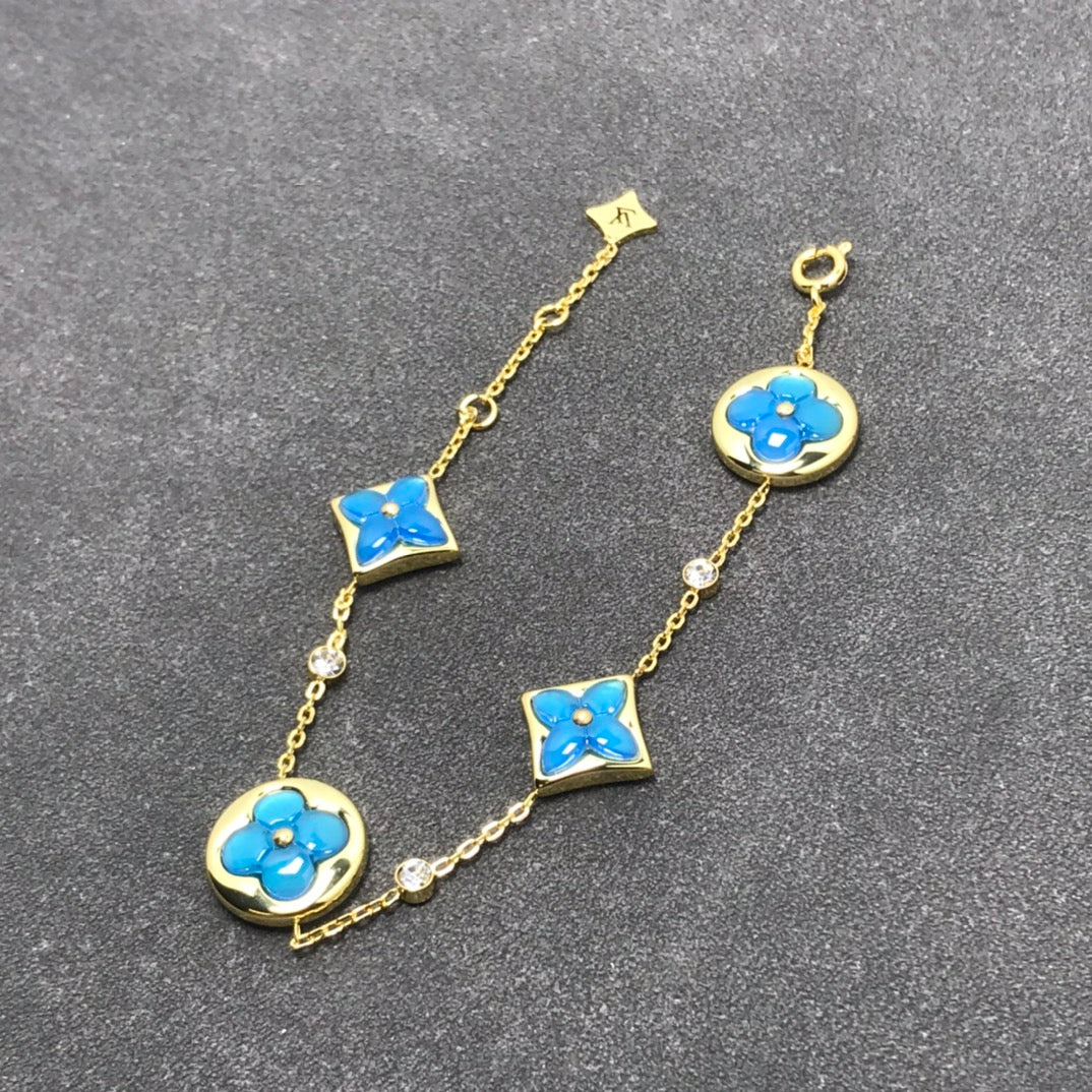 [AURORA]STAR AND SUN TURQUOISE 4 MOTIFS 3 DIAMONDS