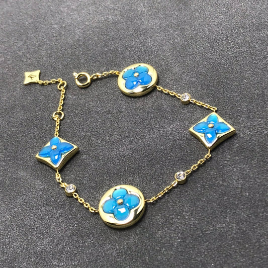 [AURORA]STAR AND SUN TURQUOISE 4 MOTIFS 3 DIAMONDS