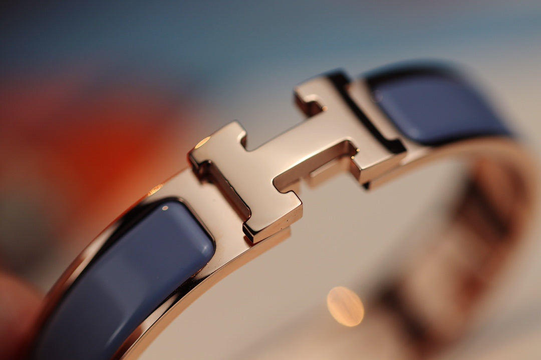 [AURORA]H BRACELET 12MM BLUE GRAY