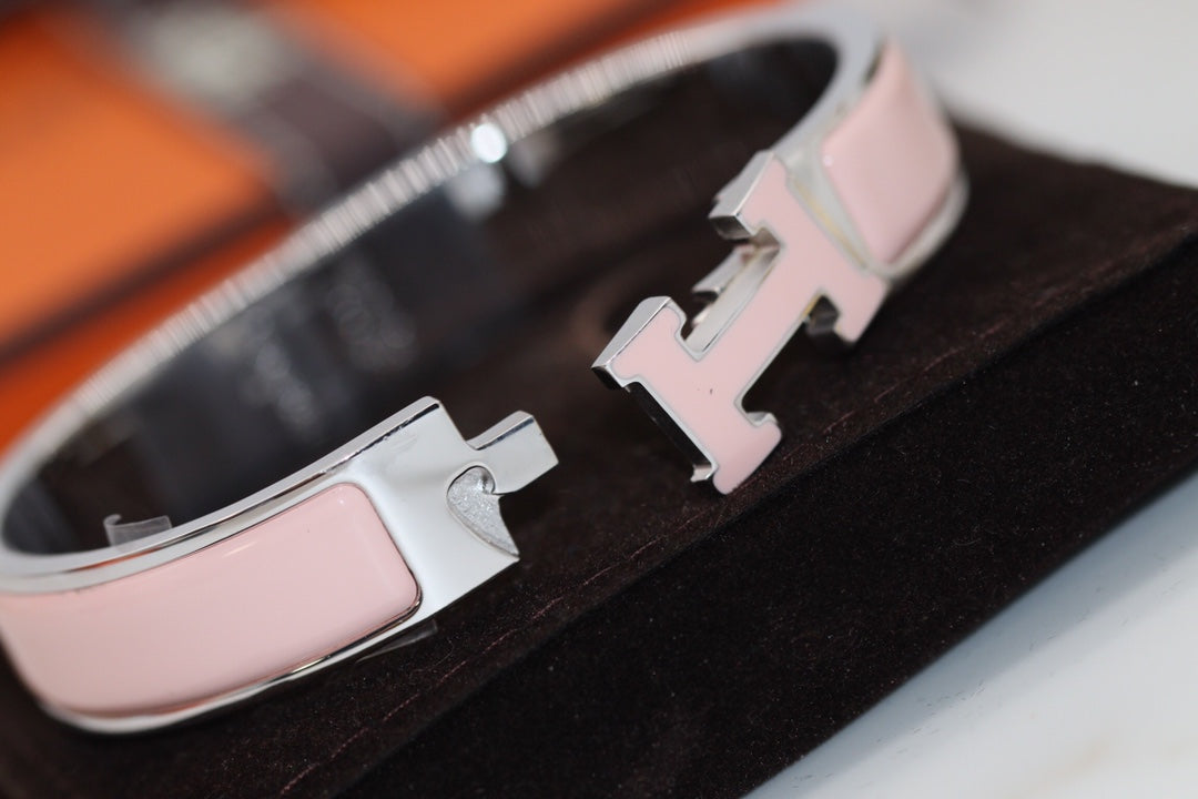 [AURORA]H BRACELET 12MM PINK