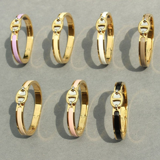 [AURORA]CLIC CHAINE GOLD BRACELET