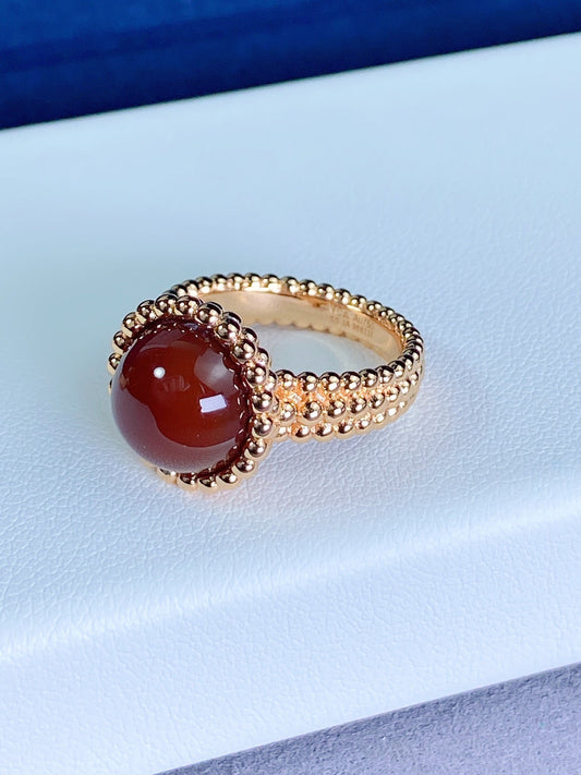 [basloveJW]PERLEE COULEURS ROSE GOLD RING 