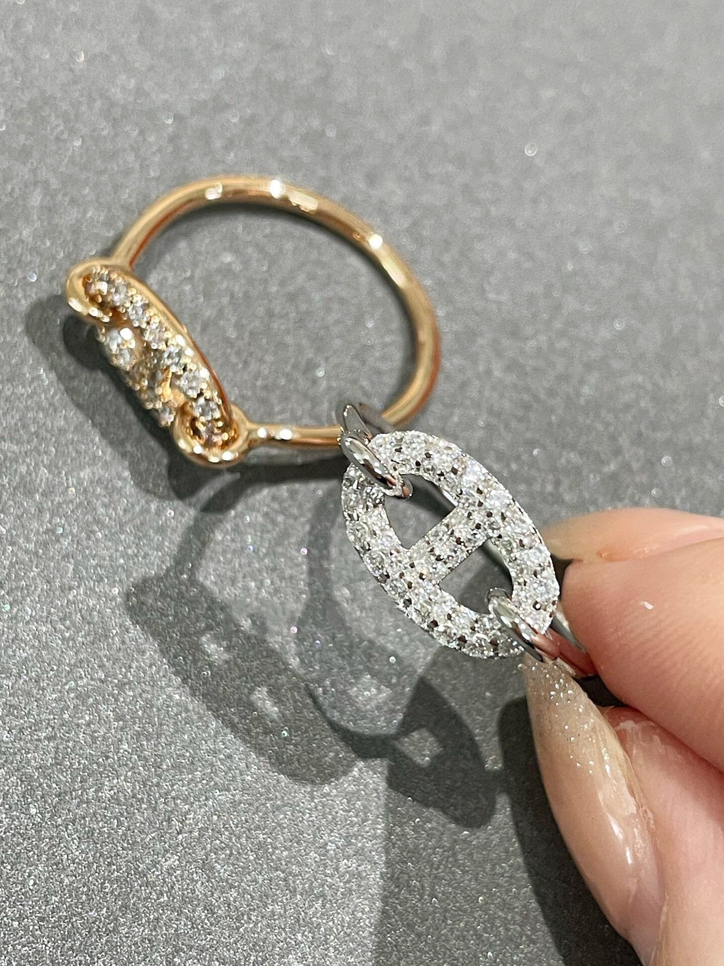 [AURORA]ロンド スモール ダイヤモンド リング