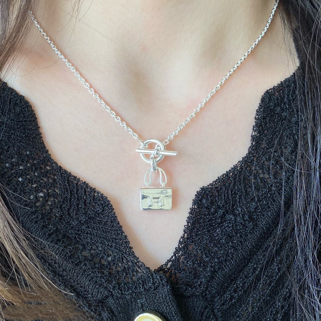 [AURORA]CONSTANCE ANHÄNGER SILBER HALSKETTE