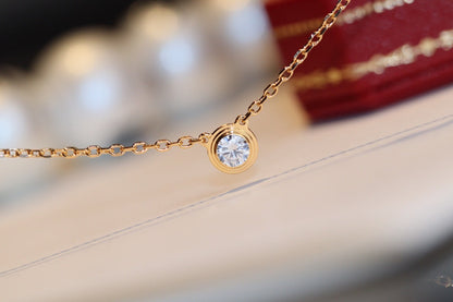 [AURORA]DAMOUR DIAMOND NECKLACE