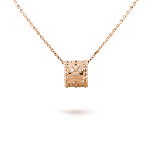 [basloveJW]PERLEE ANHÄNGER HALSKETTE GOLD / ROSÉGOLD