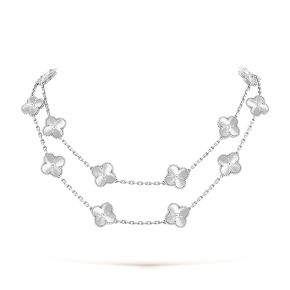 [AURORA]CLOVER 20 MOTIFS  LASER SILVER