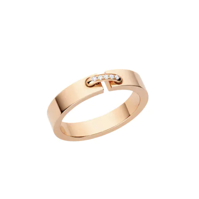 [AURORA]ALLIANCE LIENS VIDENCE DIAMANT 4MM RING