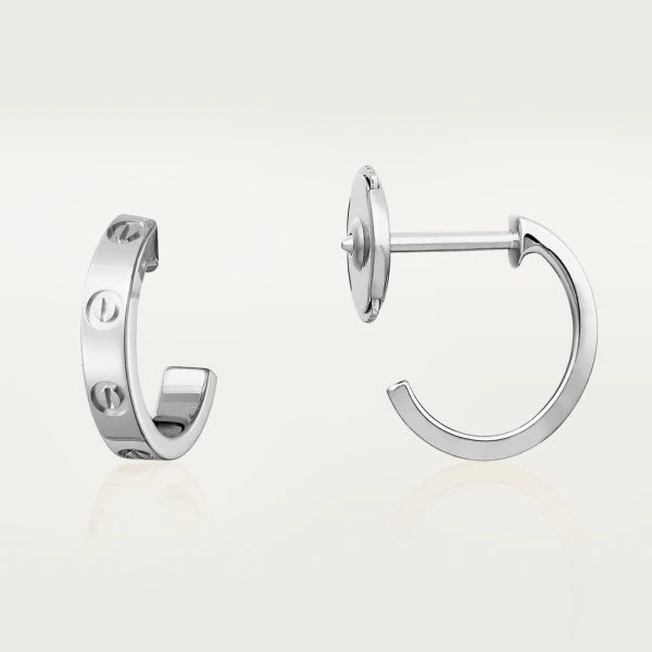 [AURORA]LIEBE OHRRINGE 2,65MM SILBER 