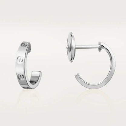 [AURORA]LIEBE OHRRINGE 2,65MM SILBER 