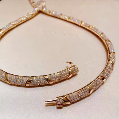[AURORA]HAUTE COUTURE GOLD SERPENTI NECKLACE
