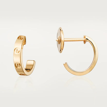 [AURORA]LOVE OHRRINGE 2,65MM ROTGOLD 