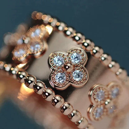 [basloveJW]KLEEBLATT-KALEIDOSKOP-RING 10MM