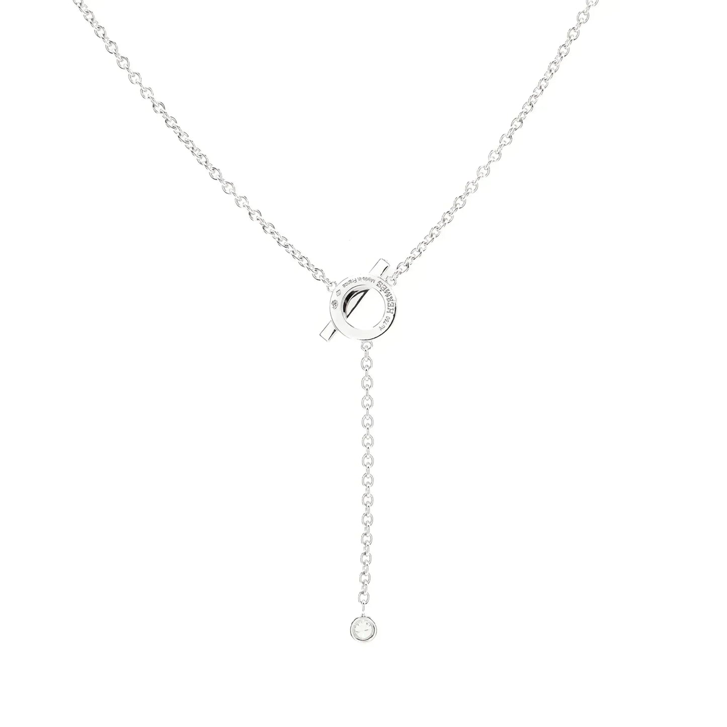 [AURORA]FINESSE SILBER DIAMANT HALSKETTE