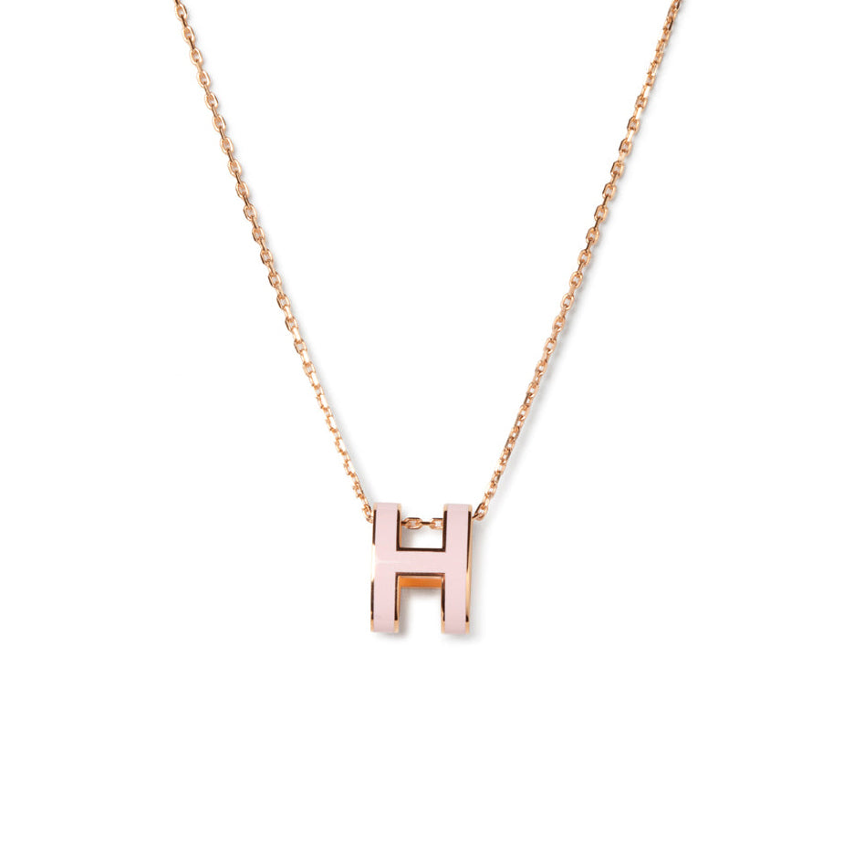 [AURORA]POP H ANHÄNGER ROSA GOLD