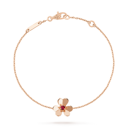[basloveJW]FRIVOLE GOLD BLUME ROSA MALACHIT ARMBAND