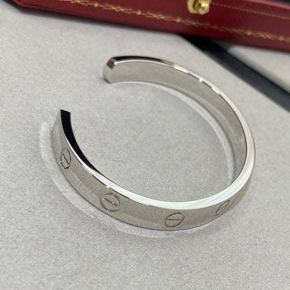 [AURORA] LIEBESARMBAND 6,1 MM 1 DIAMANT OFFENE MANSCHETTE 
