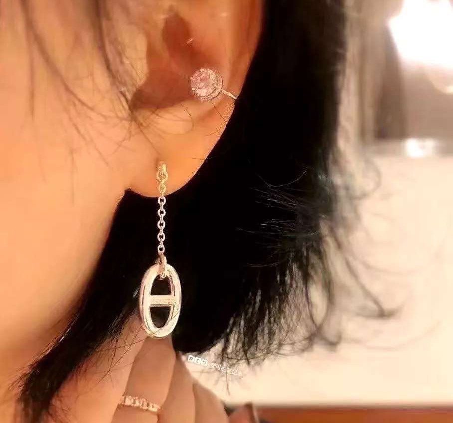 [AURORA]CHAINE TASSEL EARRINGS