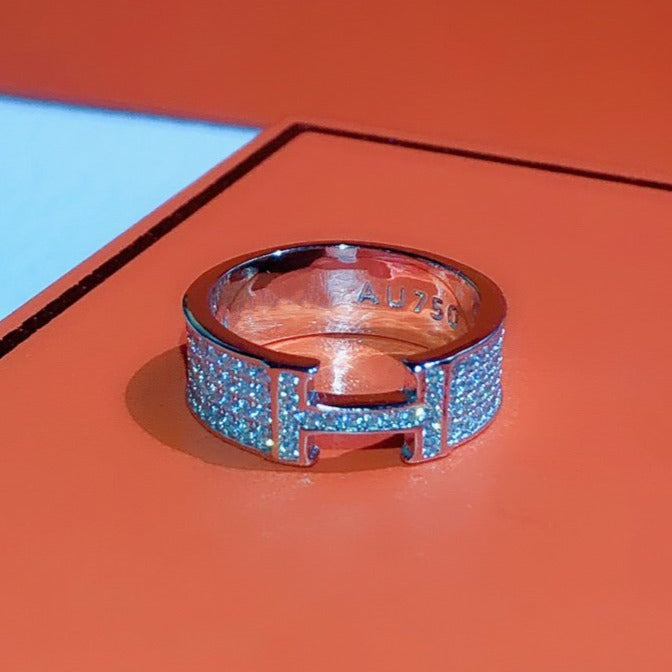 [AURORA]H RING VOLLER DIAMANT