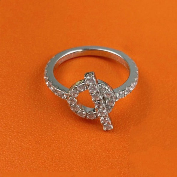 [AURORA]ECHAPPEE RING SILBER DIAMANT