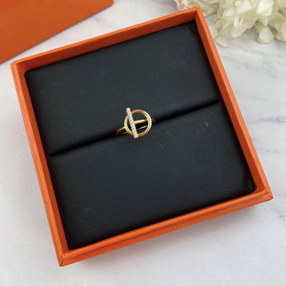 [AURORA]ECHAPPEE RING DIAMANT