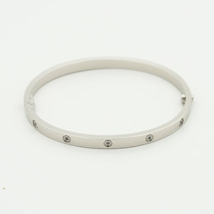 [AURORA]LOVE BRACELET 3.65MM 10 DIAMONDS