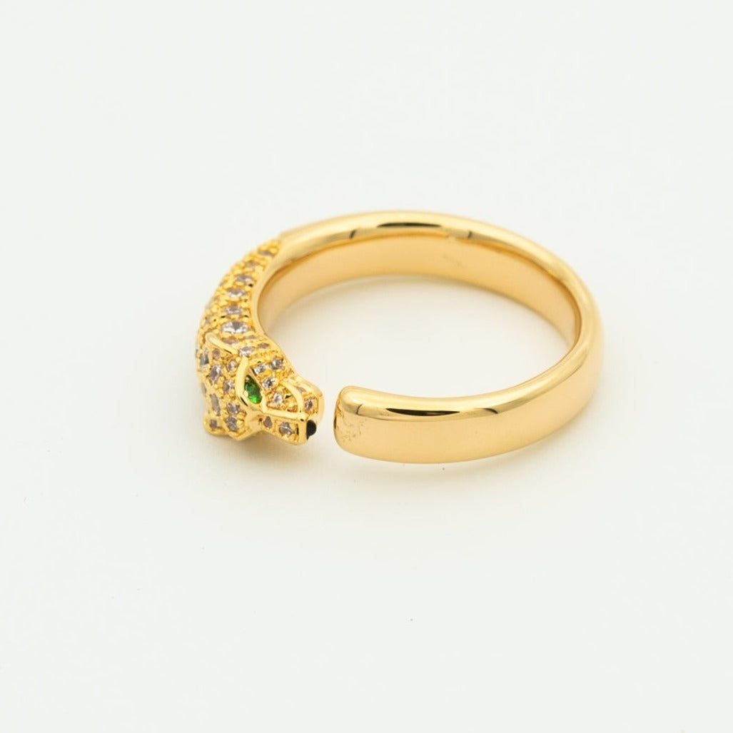 [AURORA] PANTHERE RING DIAMANT 7,3 MM 