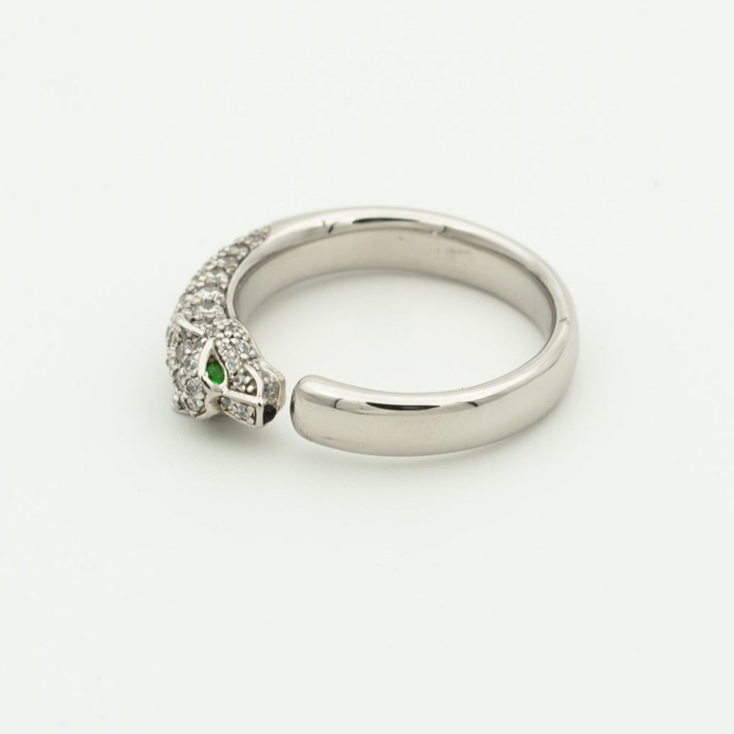 [AURORA] PANTHERE RING DIAMANT 7,3 MM 