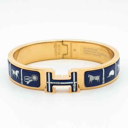 [AURORA]H BRACELET BLUE CERAMIC