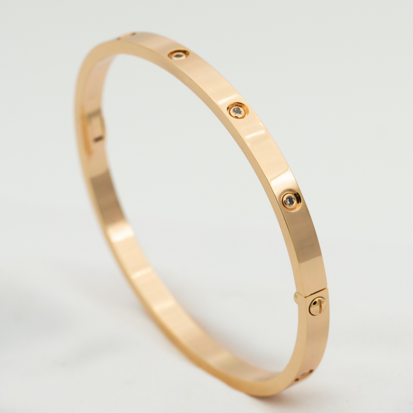 [AURORA]LOVE BRACELET 3.65MM 10 DIAMONDS