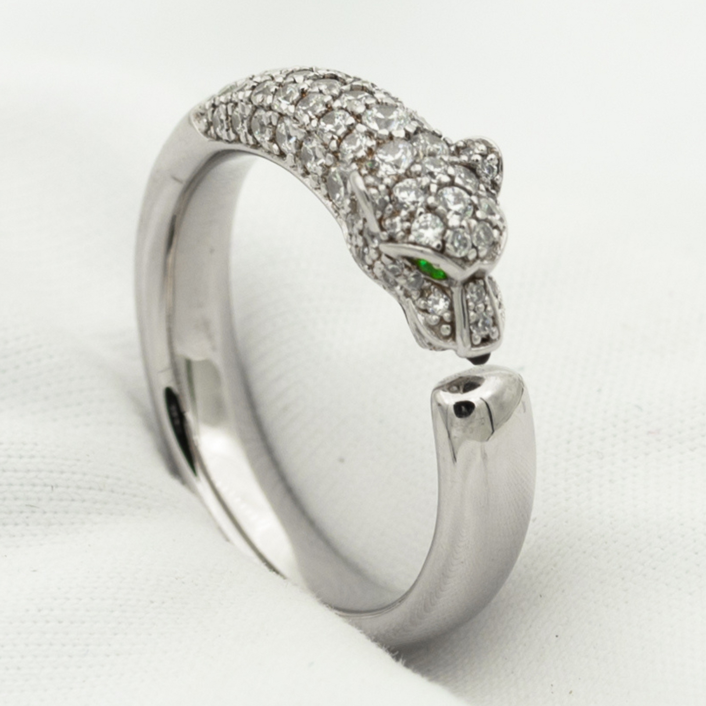[AURORA] PANTHERE RING DIAMANT 7,3 MM 