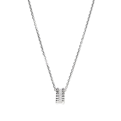 [basloveJW]PERLEE DIAMANT-HALSKETTE 