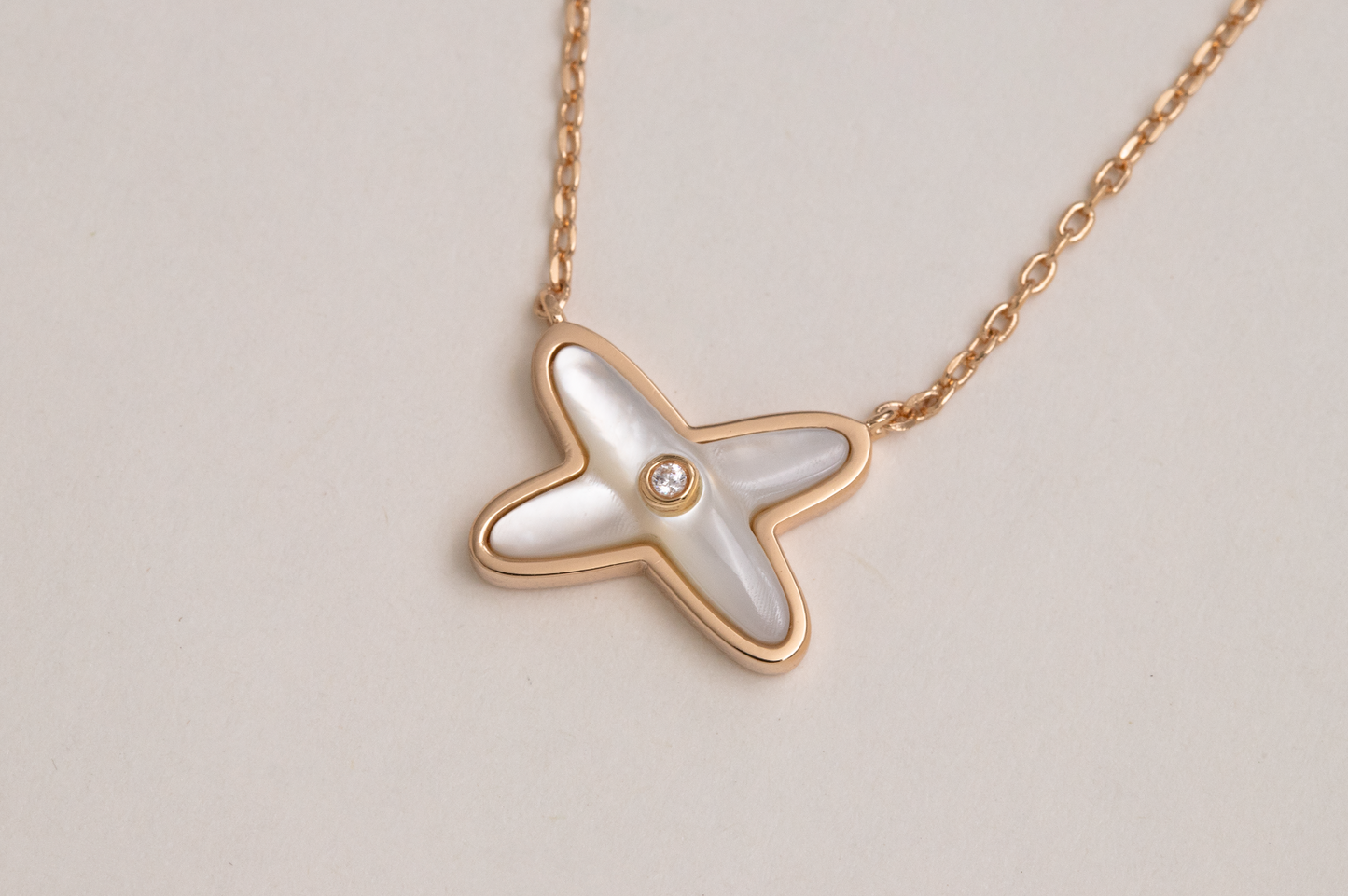 [AURORA]JEUX DE NECKLACE 1 DIAMOND
