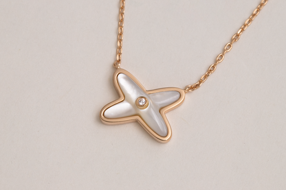 [AURORA]JEUX DE NECKLACE 1 DIAMOND