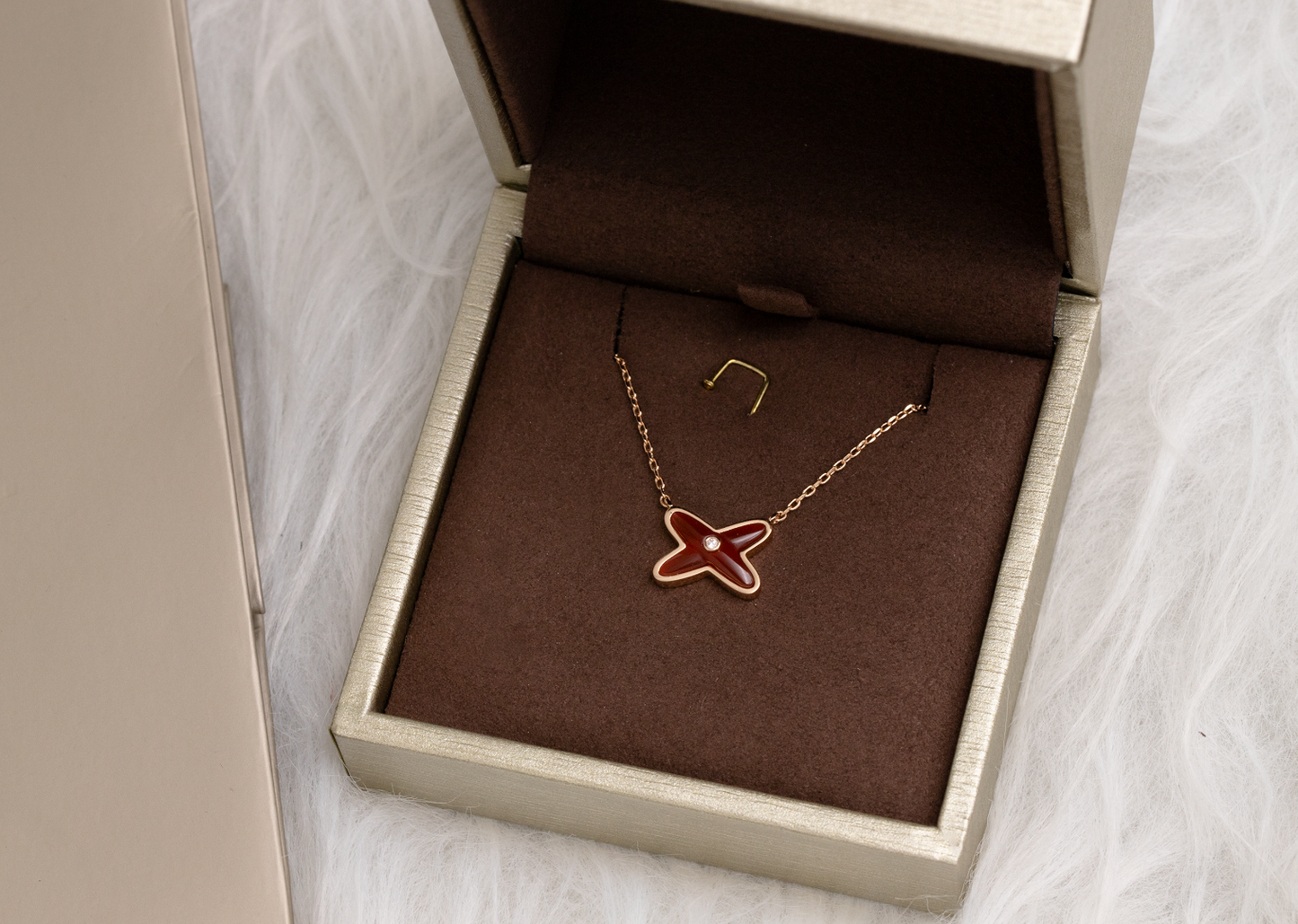 [AURORA]JEUX DE NECKLACE 1 DIAMOND
