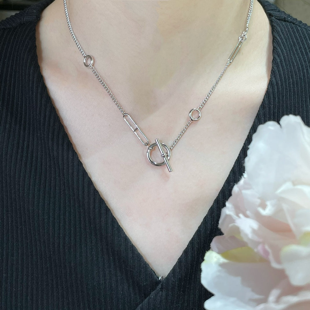[AURORA]HM STERLING CHAINE D'ANCRE HERZ