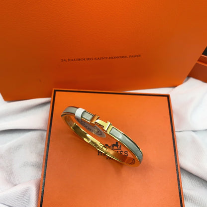 [AURORA]CLASSIC HM CLIC GRÜN 8MM EMAILLE ARMBAND