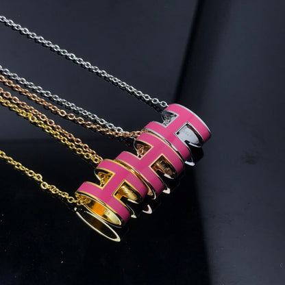 [AURORA]H HALSKETTE ROSA