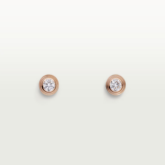 [AURORA]DAMOUR DIAMOND EARRINGS