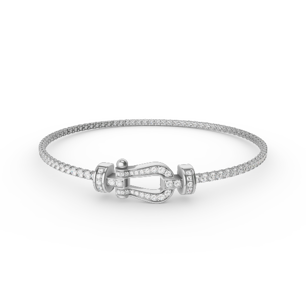 [AURORA]FORCE HORSESHOE DIAMOND TENNISARMBAND