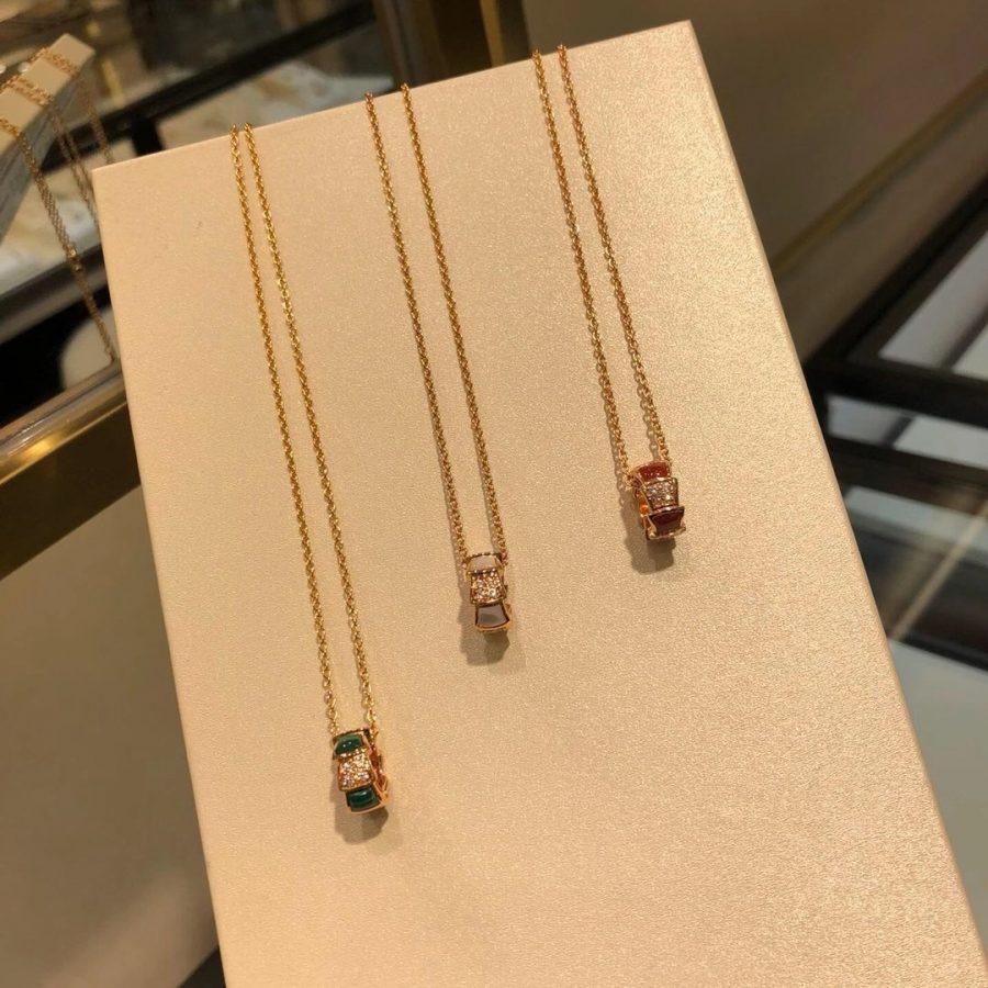 [AURORA]セルペンティ ペンダント ダイヤモンド ネックレス