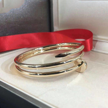 [AURORA]JUSTE BRACELET 3.5MM DOUBLE ROW GOLD