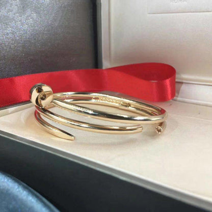 [AURORA]JUSTE BRACELET 3.5MM DOUBLE ROW GOLD
