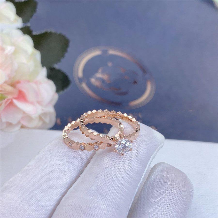 [AURORA]BEE LOVE RING PINK GOLD DIAMOND