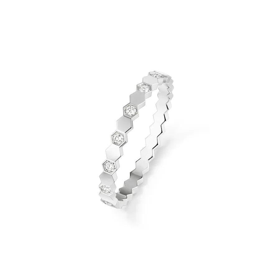 [AURORA]BEE LOVE RING SILVER DIAMOND
