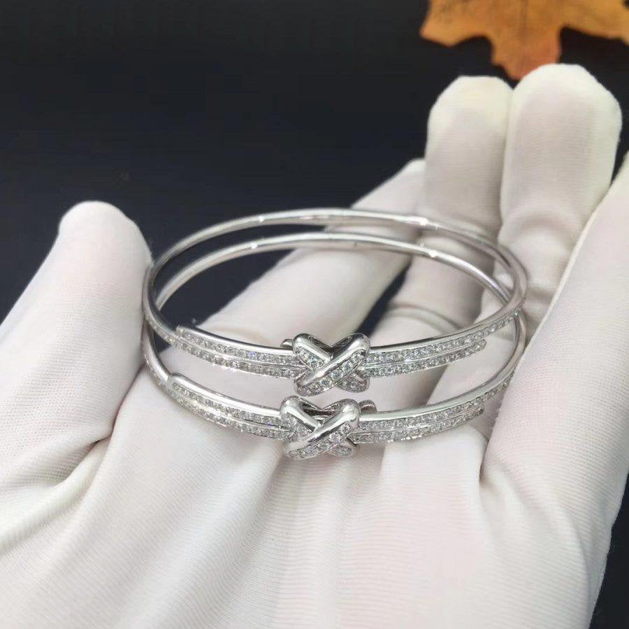 [AURORA]JEUX DE BRACELET DIAMONDS SILVER
