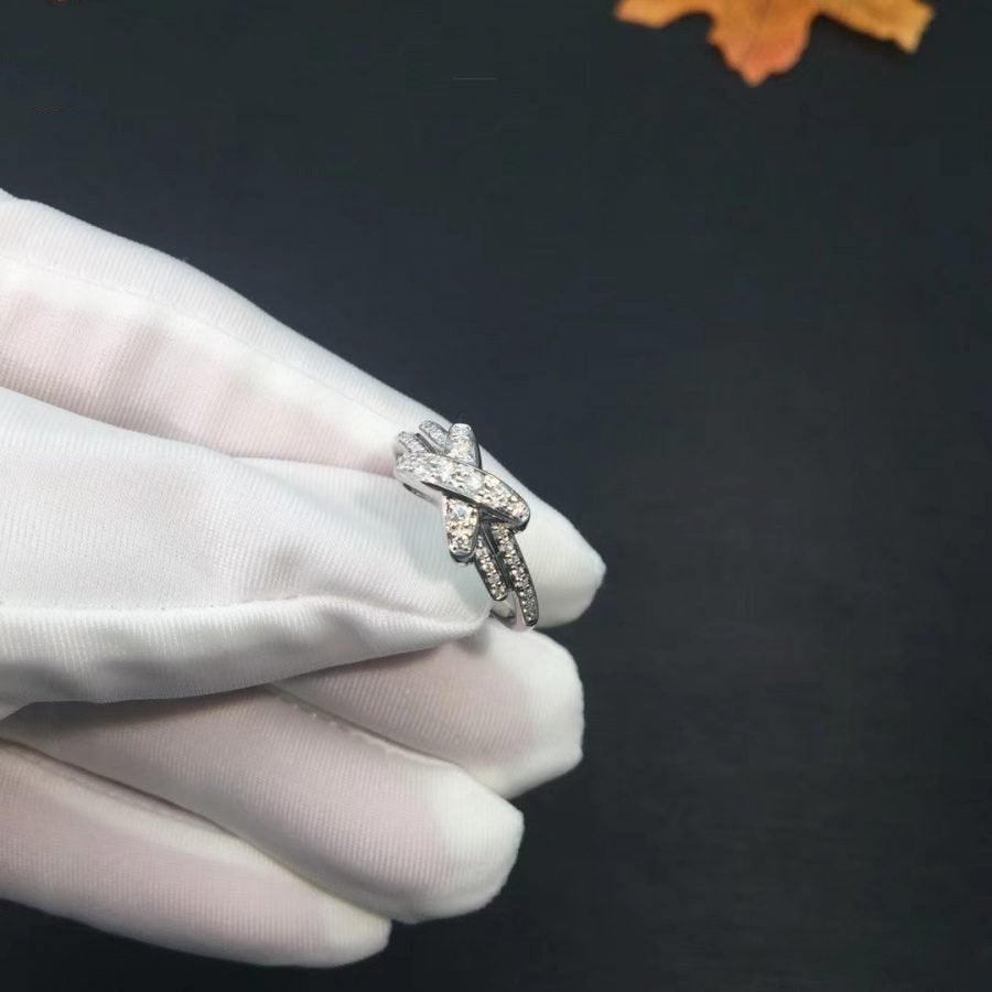 [AURORA]JEUX DE SILVER DIAMOND RING